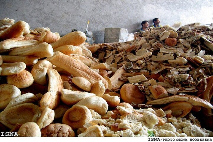 بیشترین ضایعات نان مربوط به نان‌های با "آرد یارانه‌ای" است