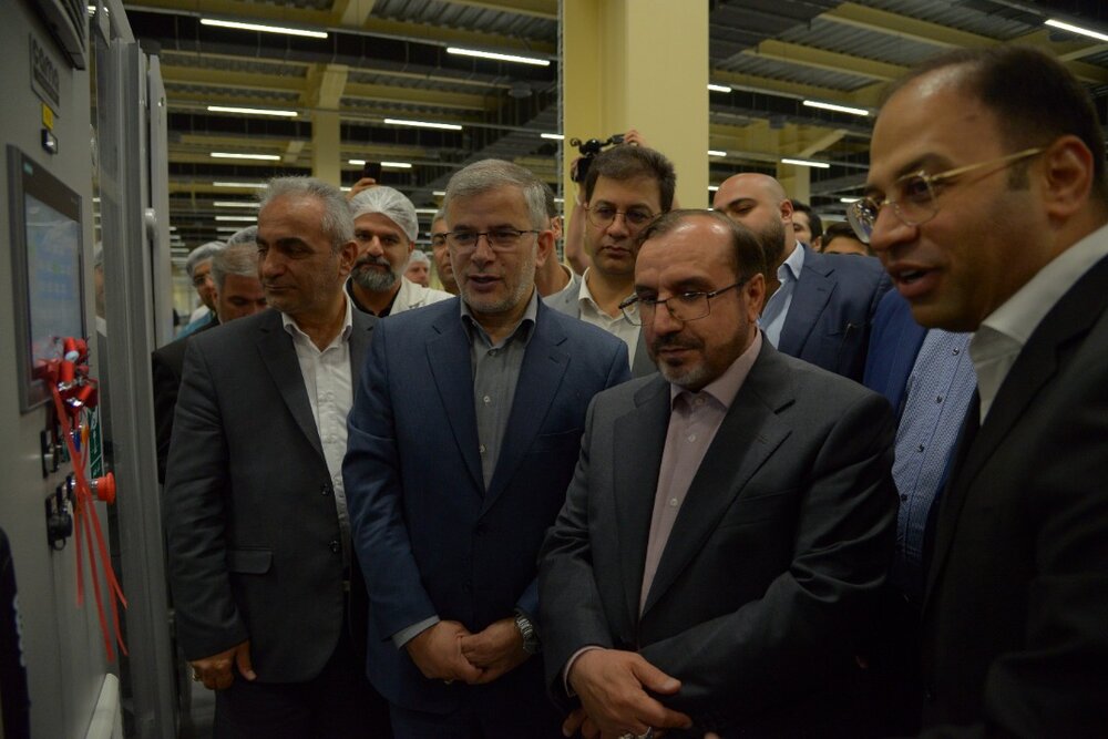 «زرکام» ، بزرگترین کارخانه «کانفکشنری» خاورمیانه به بهره برداری رسید
