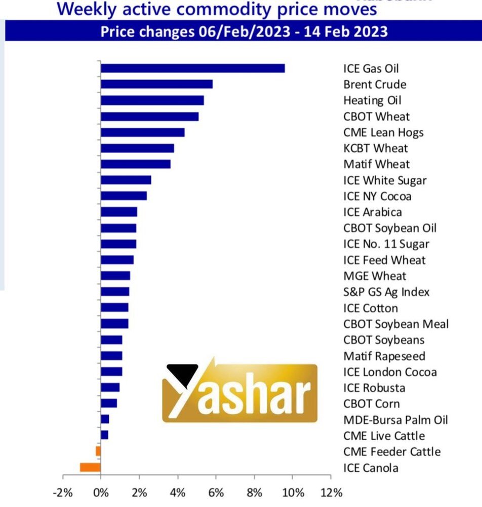 گزارش هفتگی از وضعیت بازار غلات و روغن نباتی