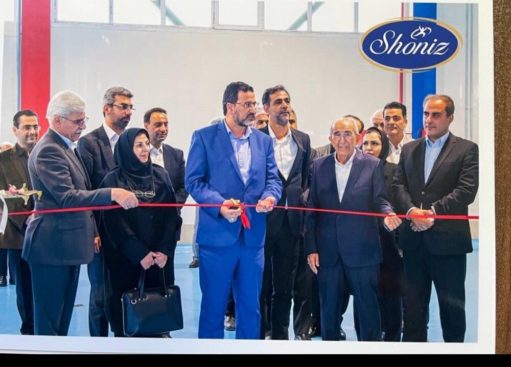 خطوط جدید کارخانجات «شونیز» و «شیرین وطن» به بهره برداری رسید