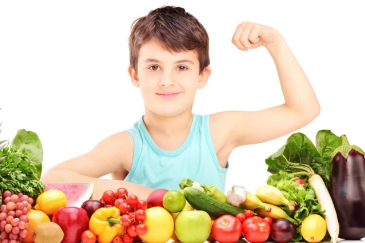 خواص سبزیجات برای کودکان