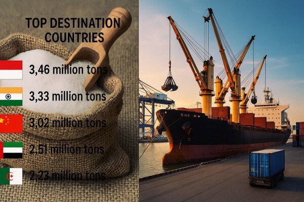 صادرات شکر برزیل پست نرمالیته مخاطرات اقلیمی