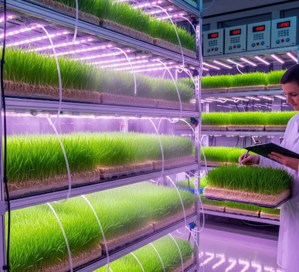 علوفه هیدروپونیک در تغذیه دام + روش تولید علوفه هیدروپونیک