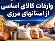 سهم استان های مرزی از واردات اقلام اساسی به ۵۰۰ میلیون دلار افزایش یافت