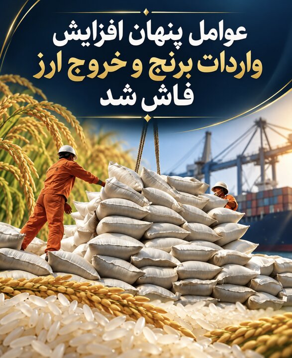عوامل پنهان افزایش واردات برنج و خروج ارز فاش شد
