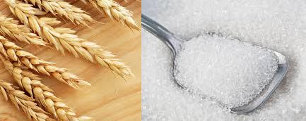 افزایش قیمت شکر و کاهش قیمت گندم در بازارهای جهانی