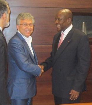 فرش قرمز ساحل عاجی ها برای محصولات شیرین عسل/ یونس ژائله با نخست وزیر ساحل عاج دیدار کرد