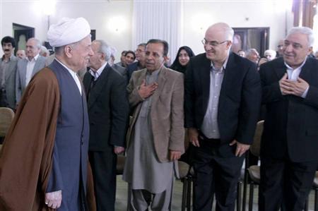 دیدار اکبر هاشمی رفسنجانی با اعضای شورای مرکزی خانه کشاورز